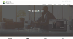 Desktop Screenshot of casinoessentials.com